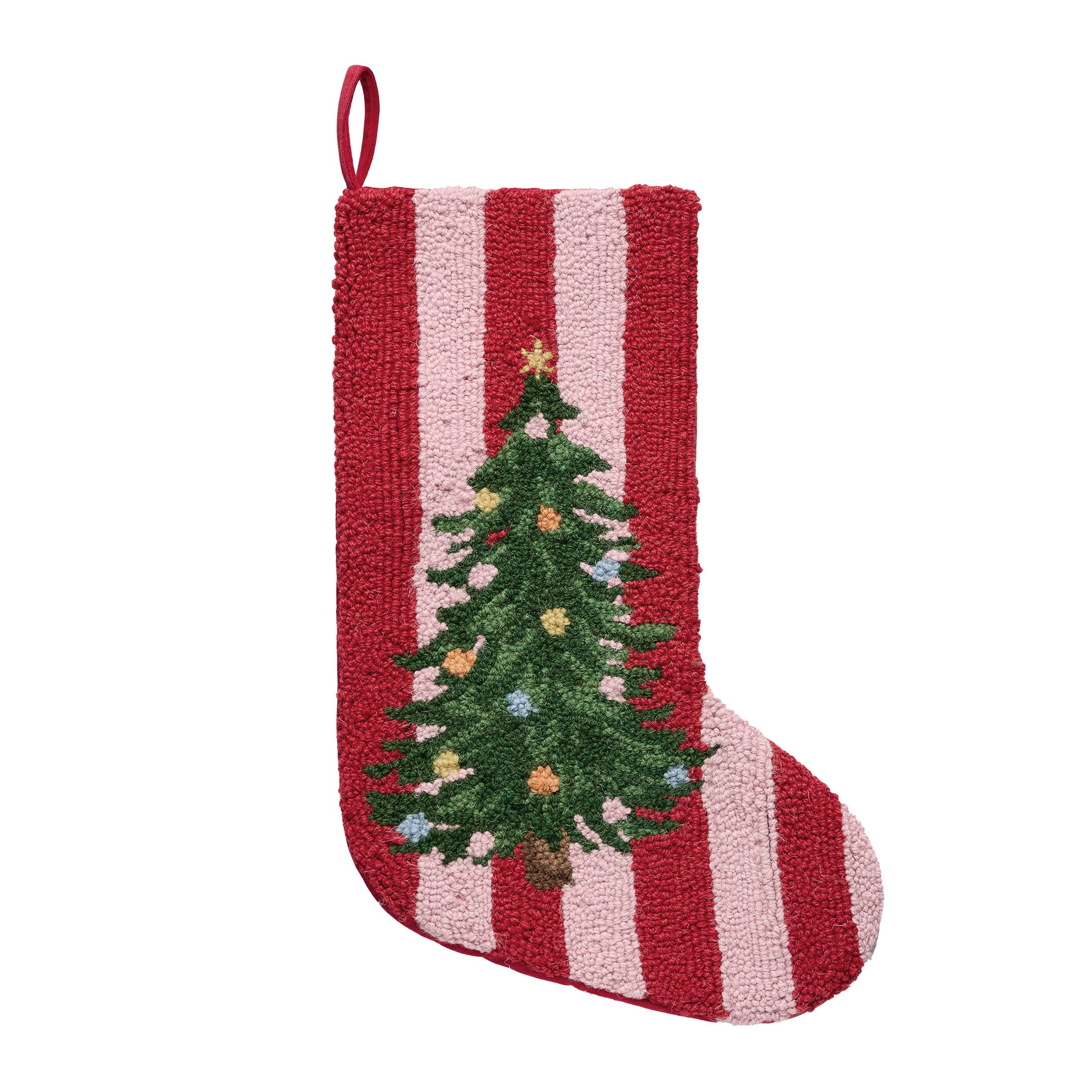 Red Holiday Frames Christmas Tree Hook Stocking