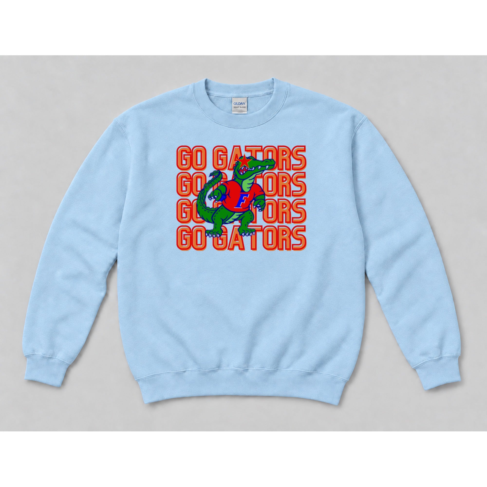 Crewneck Light Blue mockup