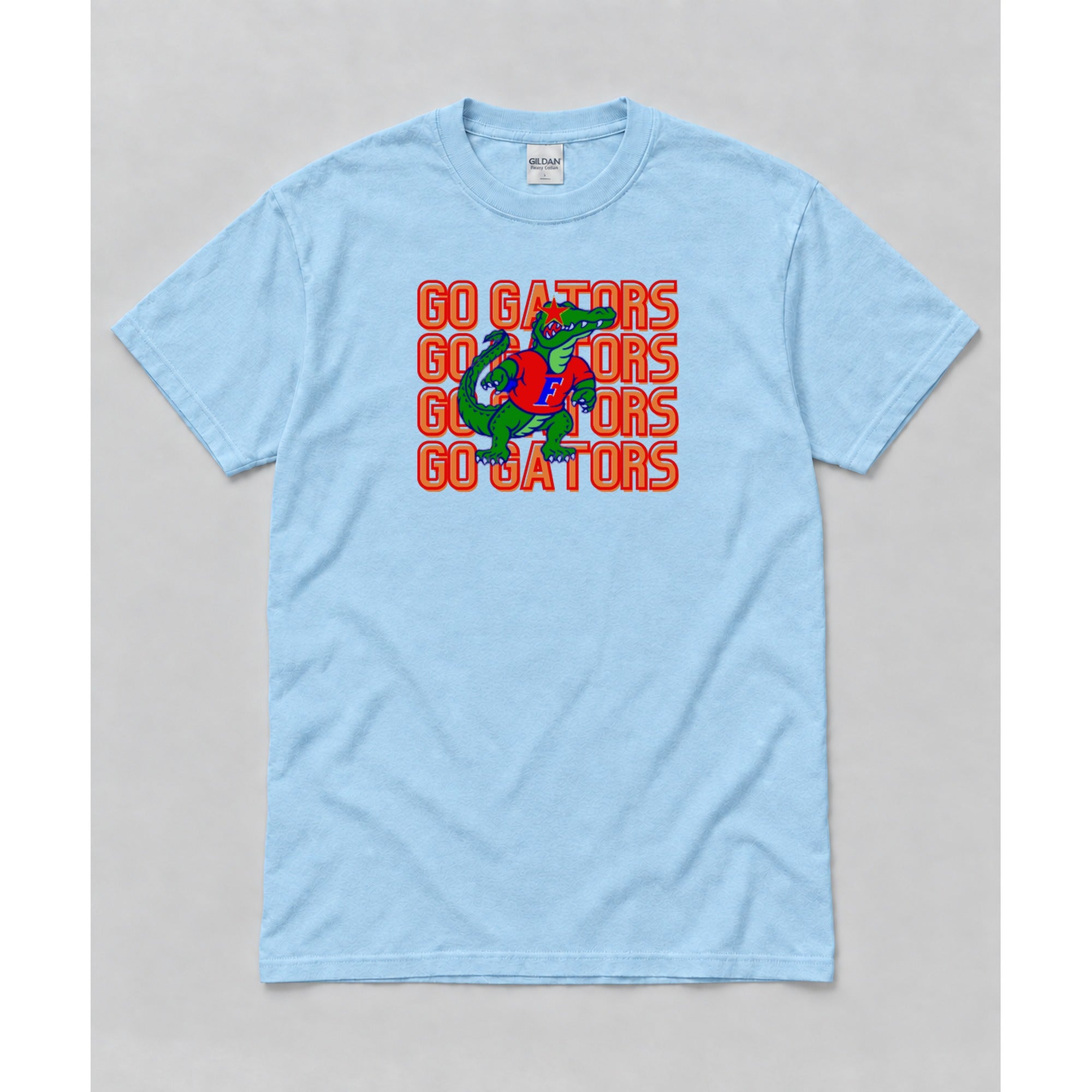 Short Sleeve Light Blue mockup
