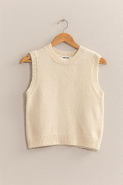 Cream Sweater Vest
