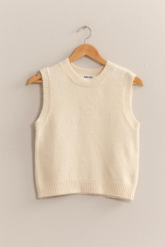 Cream Sweater Vest