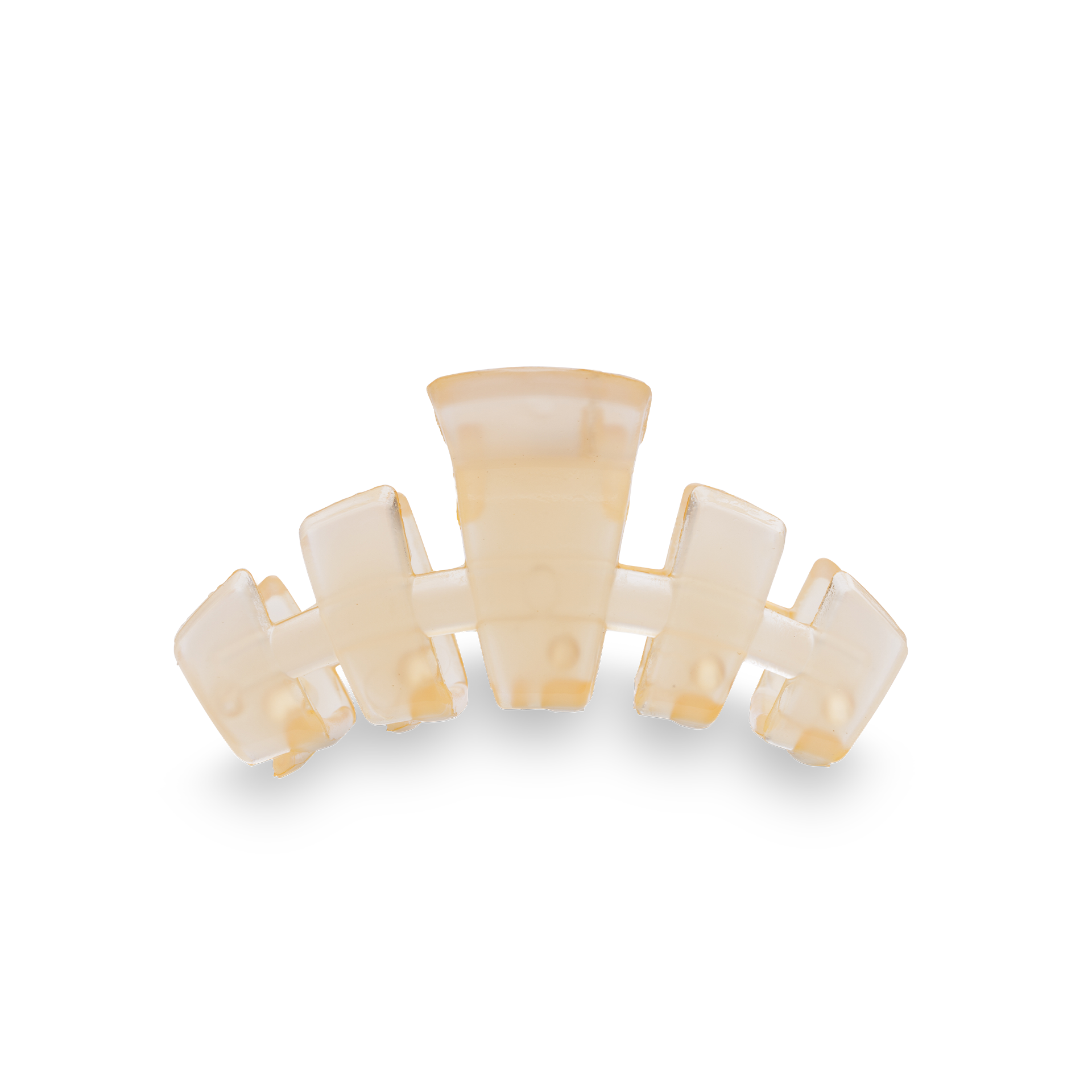 Almond Beige Tiny Classic Hair Clip