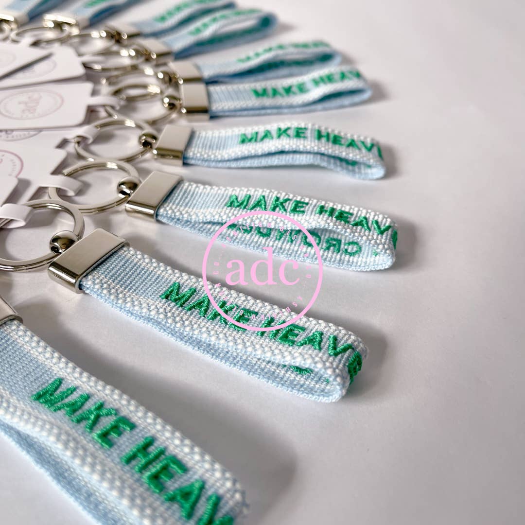 MAKE HEAVEN CROWDED Keychain