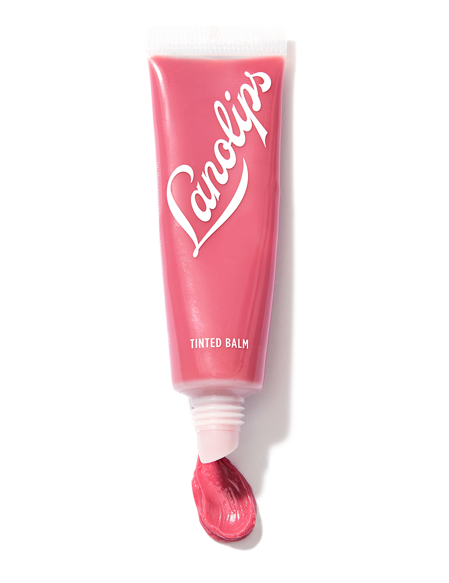 Lanolips Tinted Lanolin Lip Balm Rhubarb