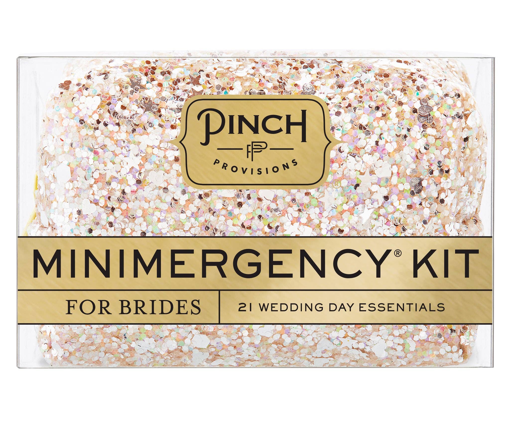Champagne Minimergency Kit for Brides