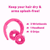 Pink Drip Eraser Spa Gift Set