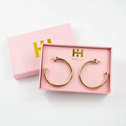 Gold Large Hoop Earrings