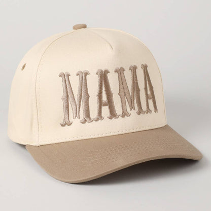 MAMA Embroidery Baseball Cap