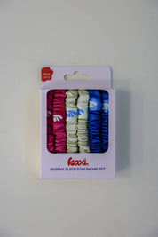 Skinny Satin Scrunchie Set