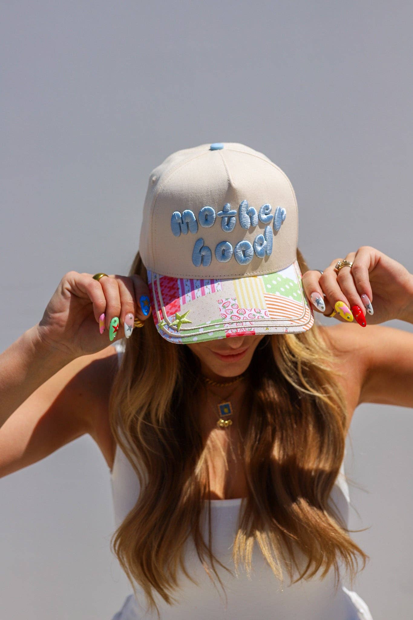 Red & Colorful Motherhood Trucker Hats