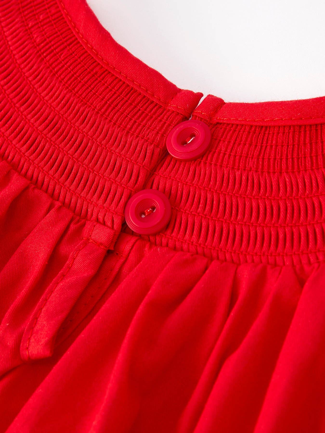 Red Christmas Baby Romper