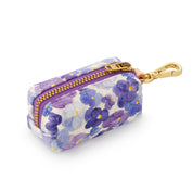 Pressed Pansies Spring Poop Bag Dispenser