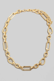 Mixed Style Chain Link Necklace
