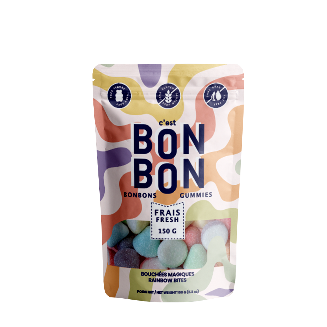 Rainbow Bites - Gummy Candies from Ninety Nine Boutique