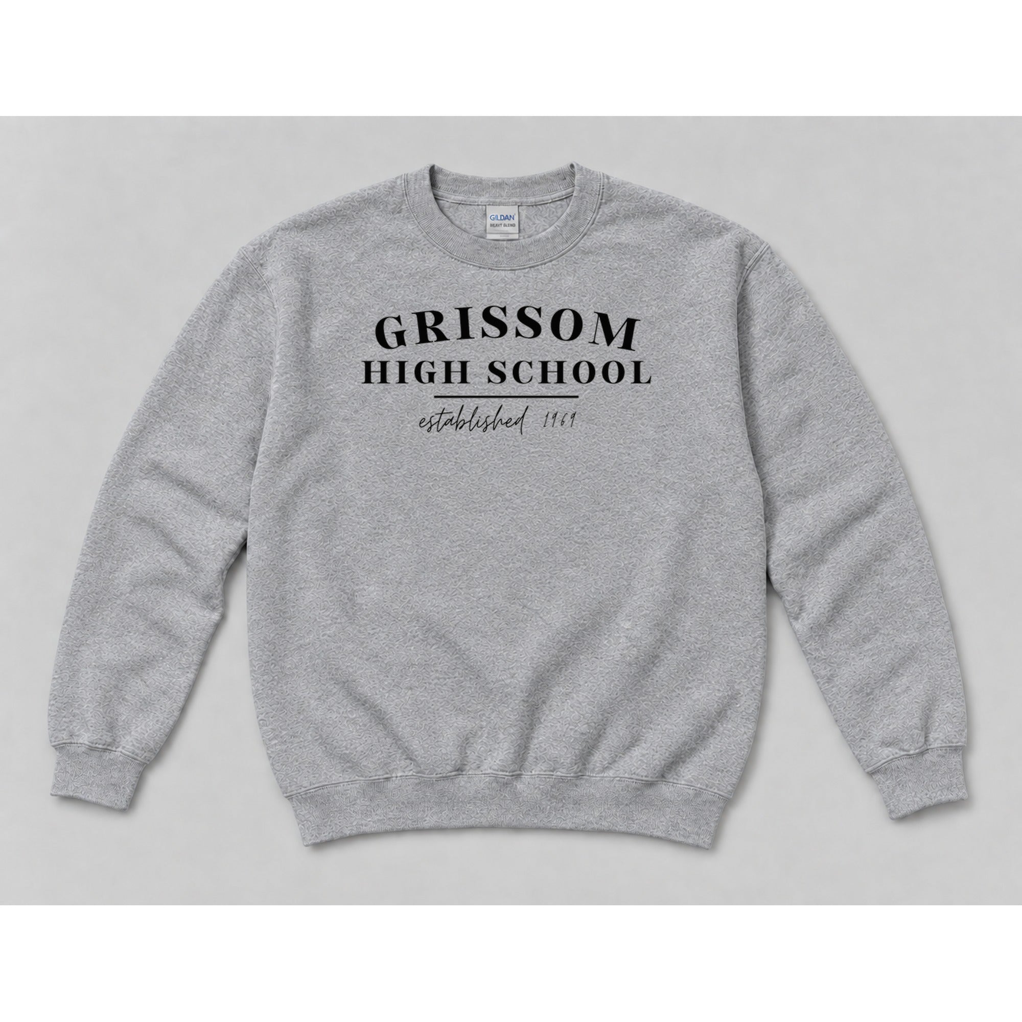 Crewneck Sport Grey mockup