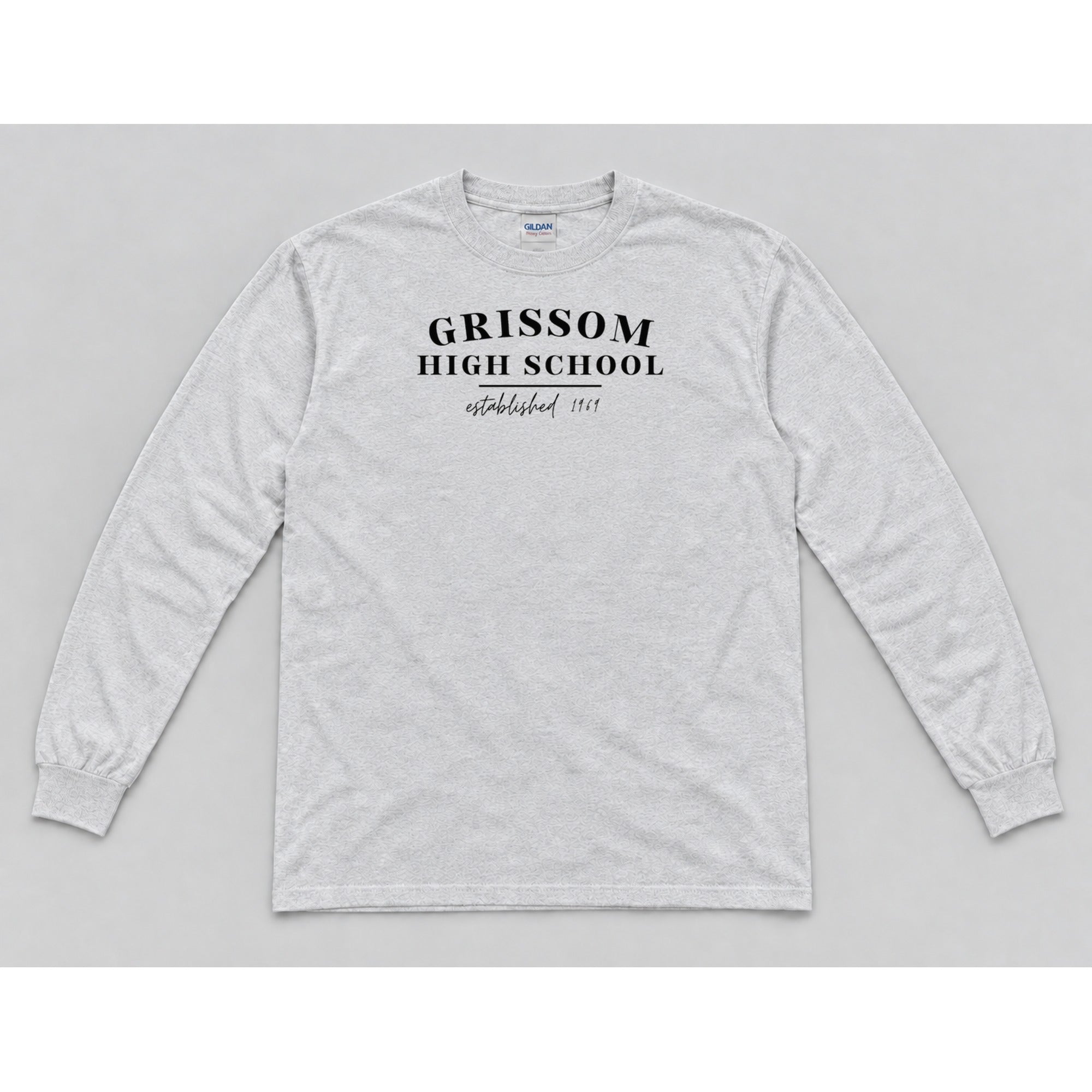 Long Sleeve Ash mockup