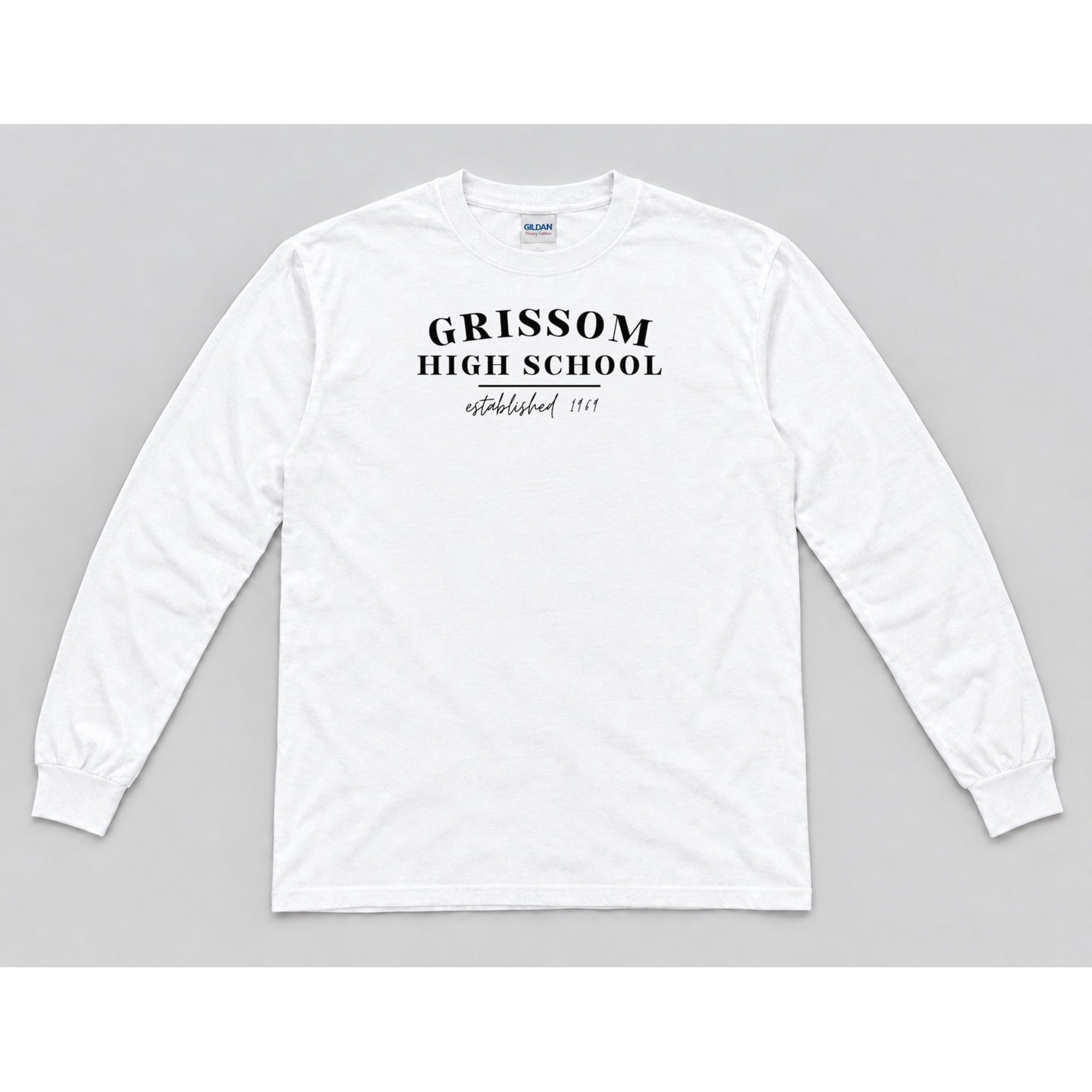 Long Sleeve White mockup