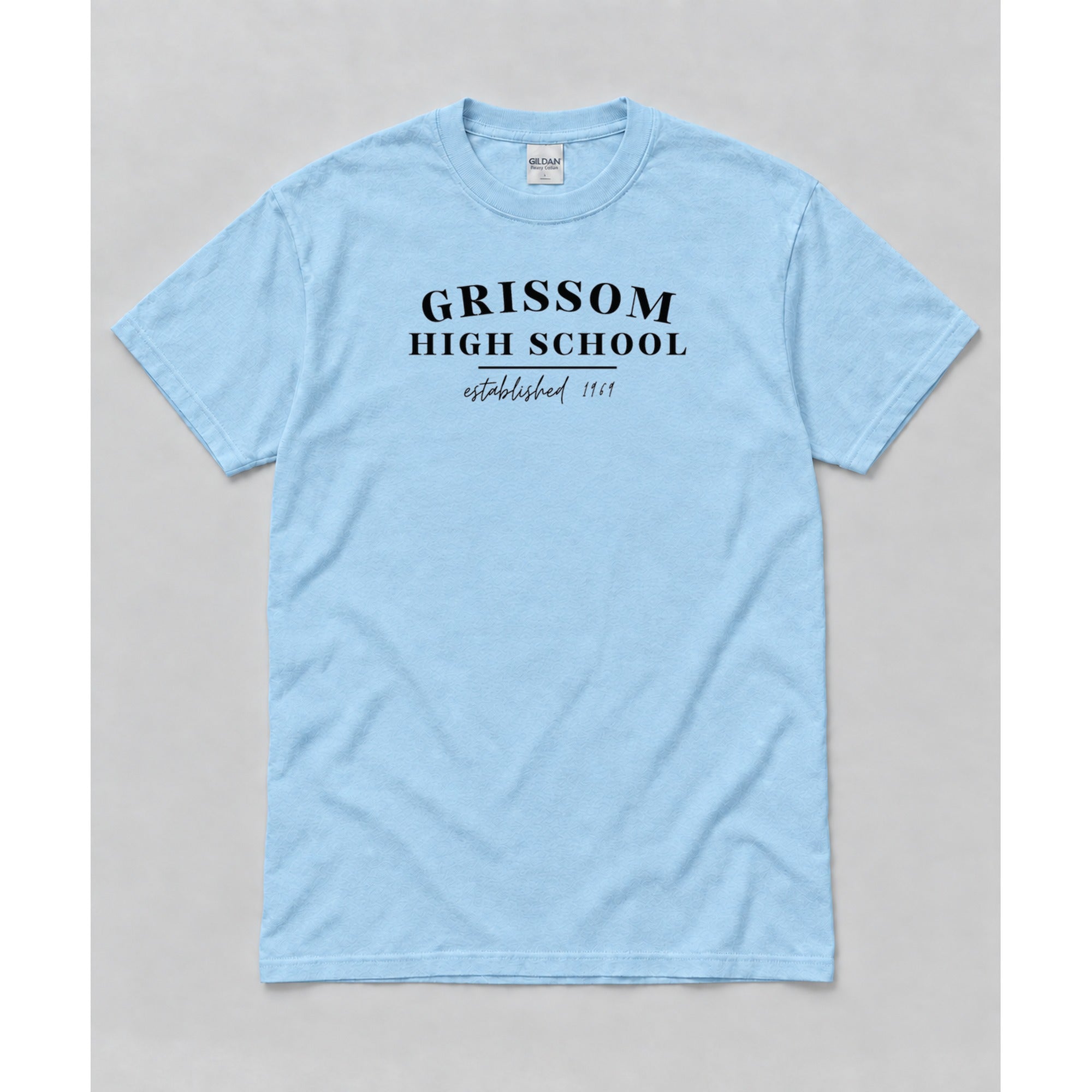 Short Sleeve Light Blue mockup