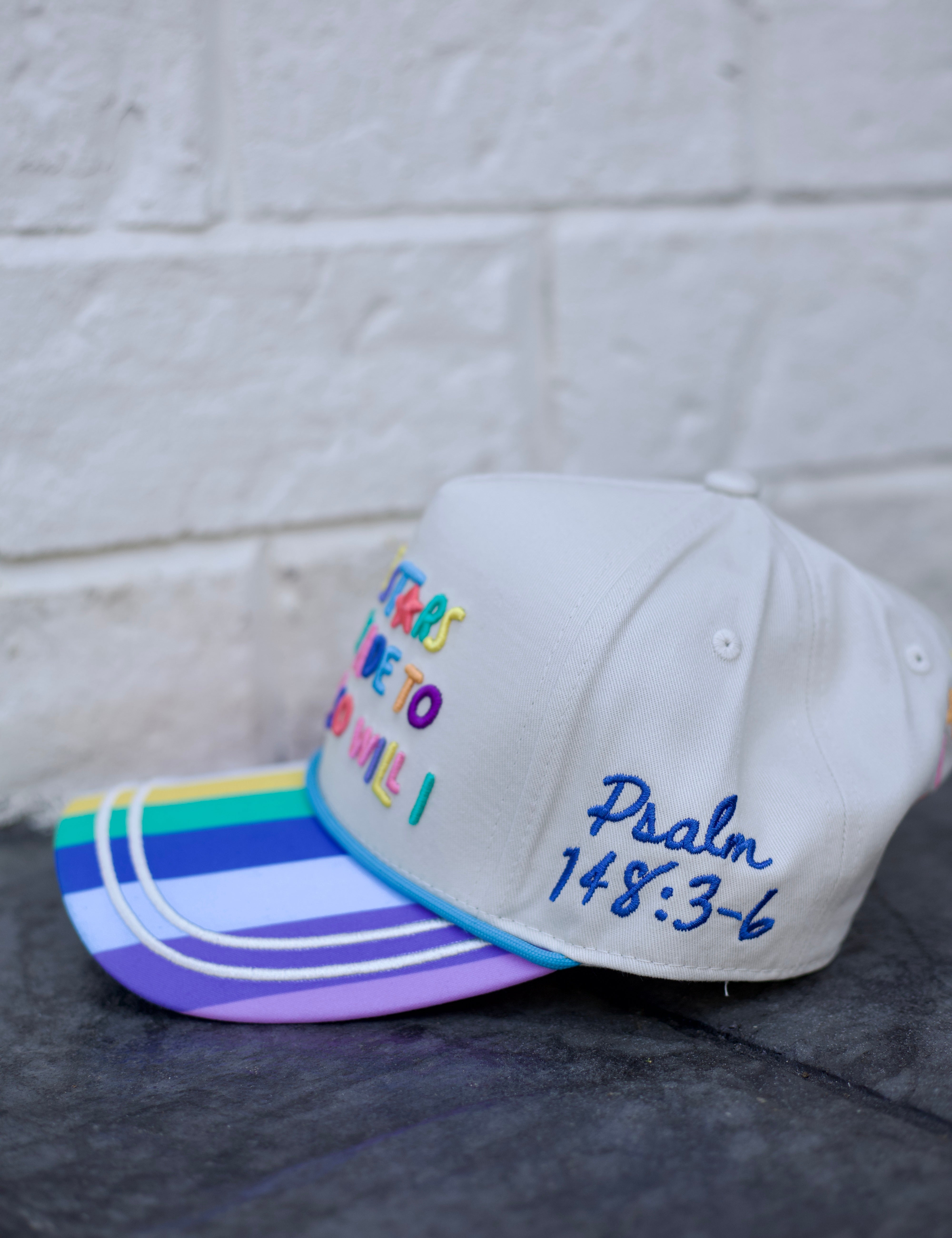 White If The Stars Were Made To Worship Trucker Hat