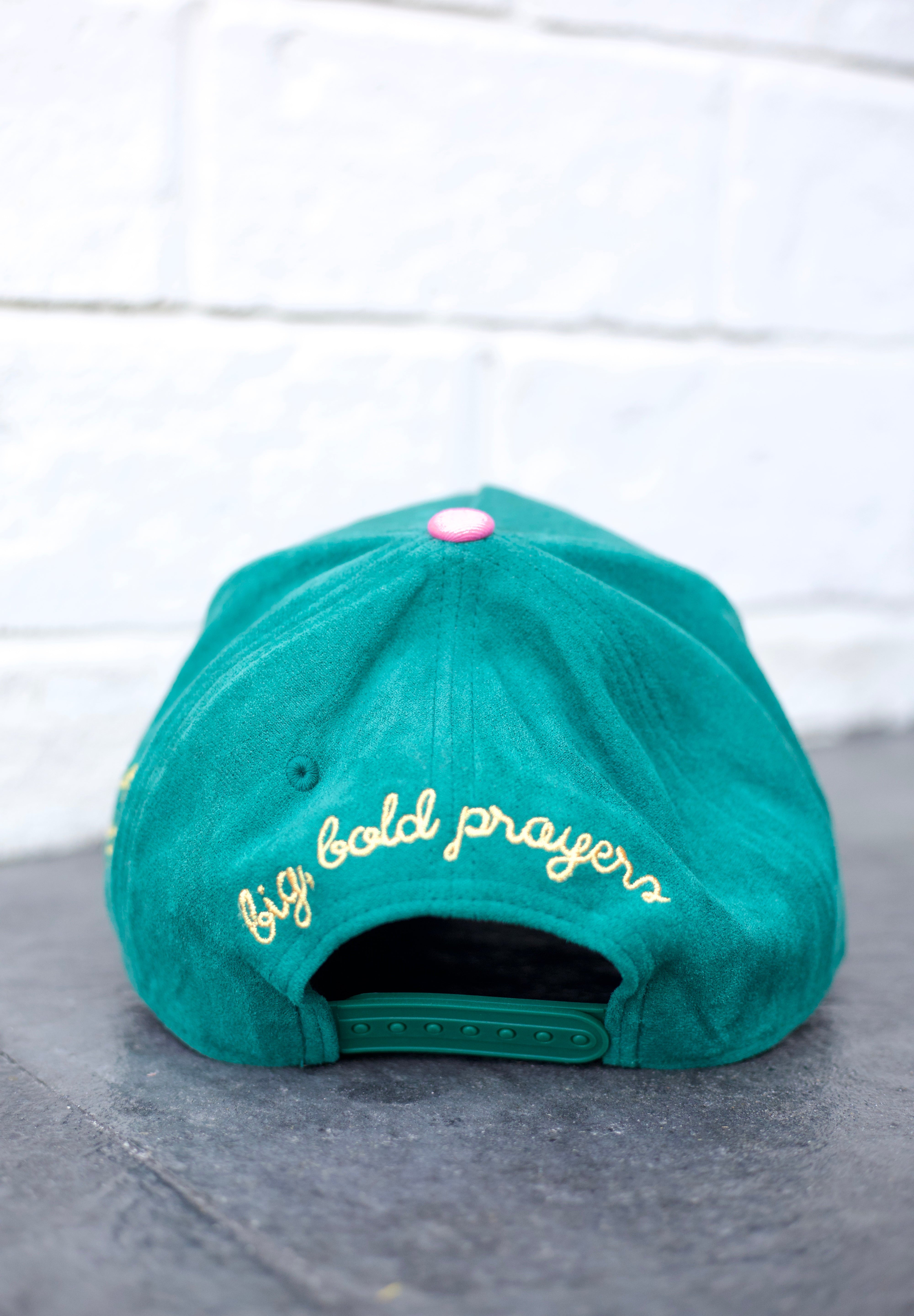 Teal Pray About It Trucker Hat
