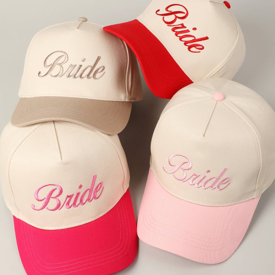 Hot Pink Bride Hat