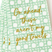 Green Cane Paper Guest Towel Packs