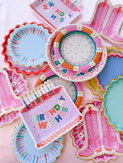Birthday Wishes Dessert Plates (10 ct) — view 14