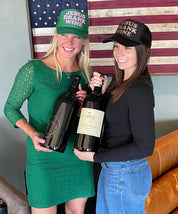 Jesus Drank Wine Green Trucker