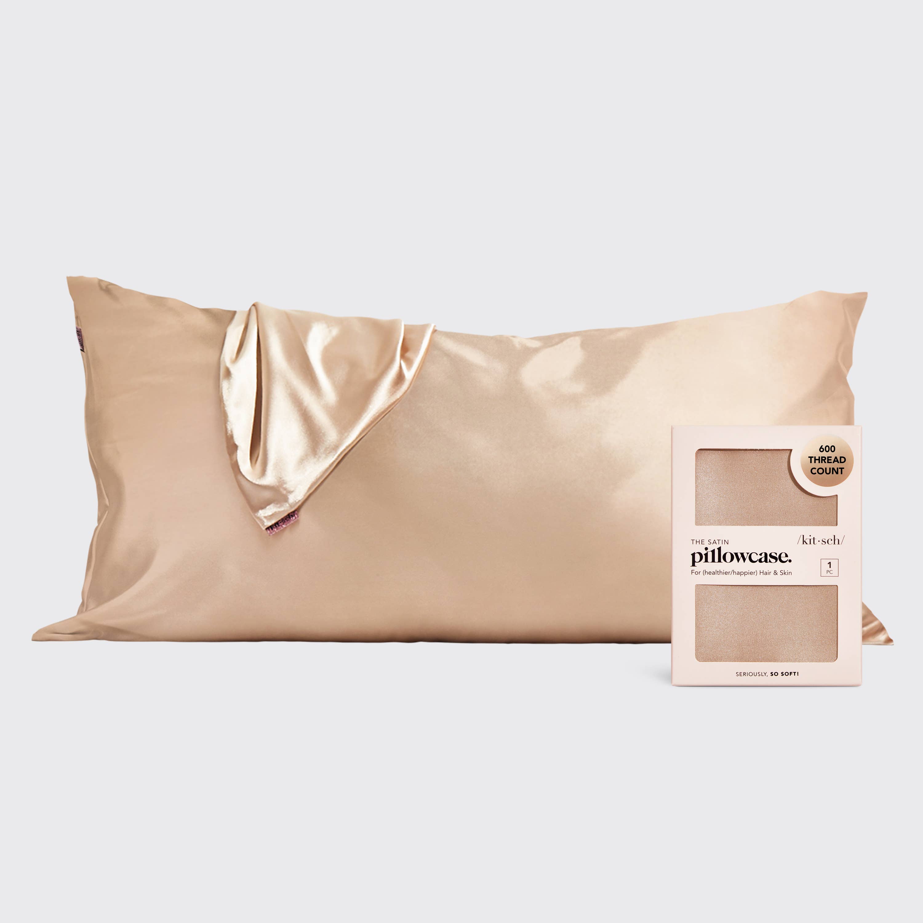 Satin Pillowcase Champagne - King