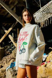 'In My Lucky Girl Era' Mockneck