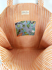 Botanical Large Quilted Tote Bag