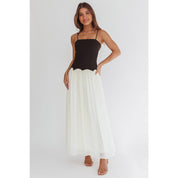 Two Toned Maxi Dress