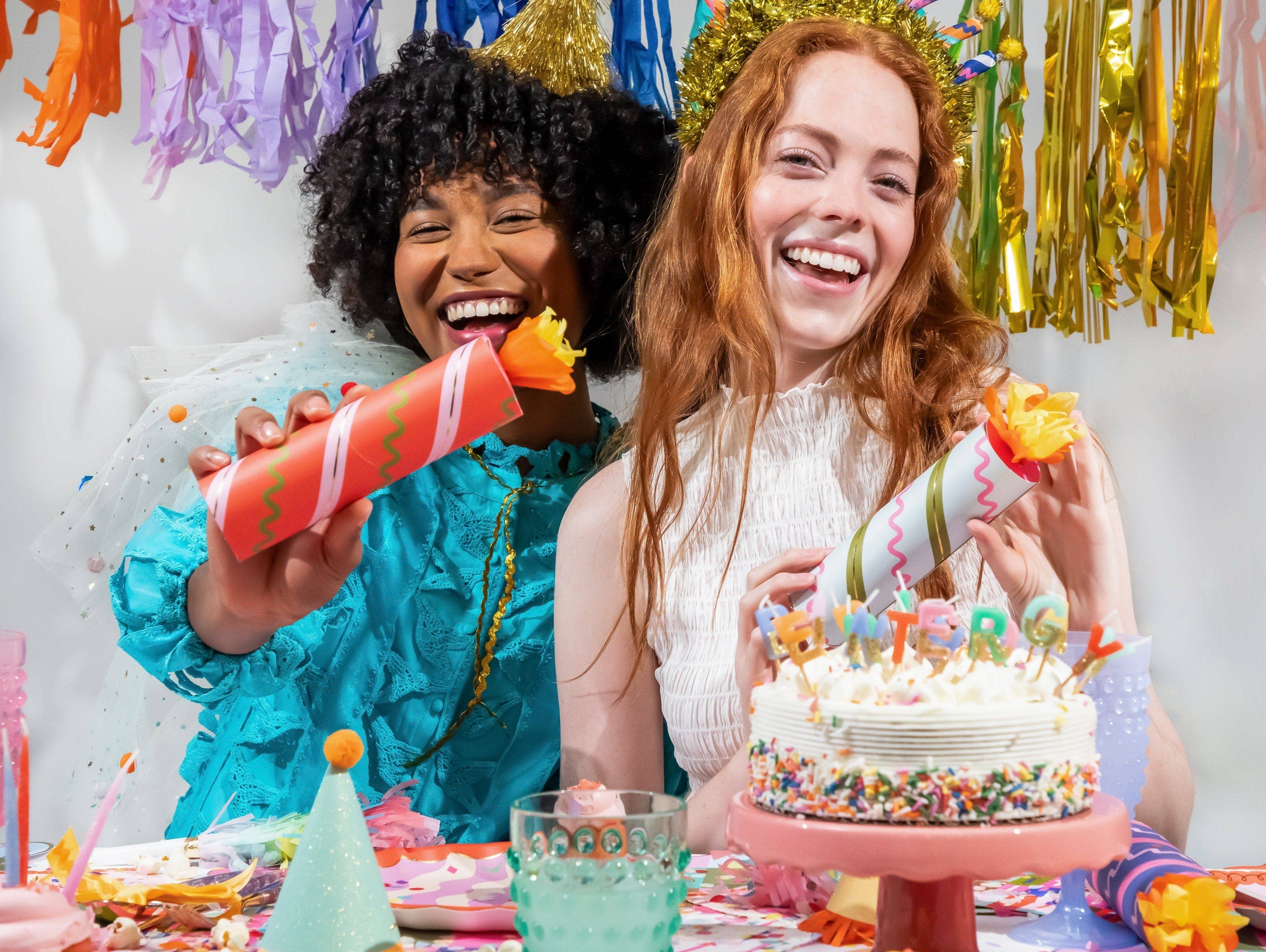 Birthday Candle Confetti Party Crackers (6 ct) — view 6