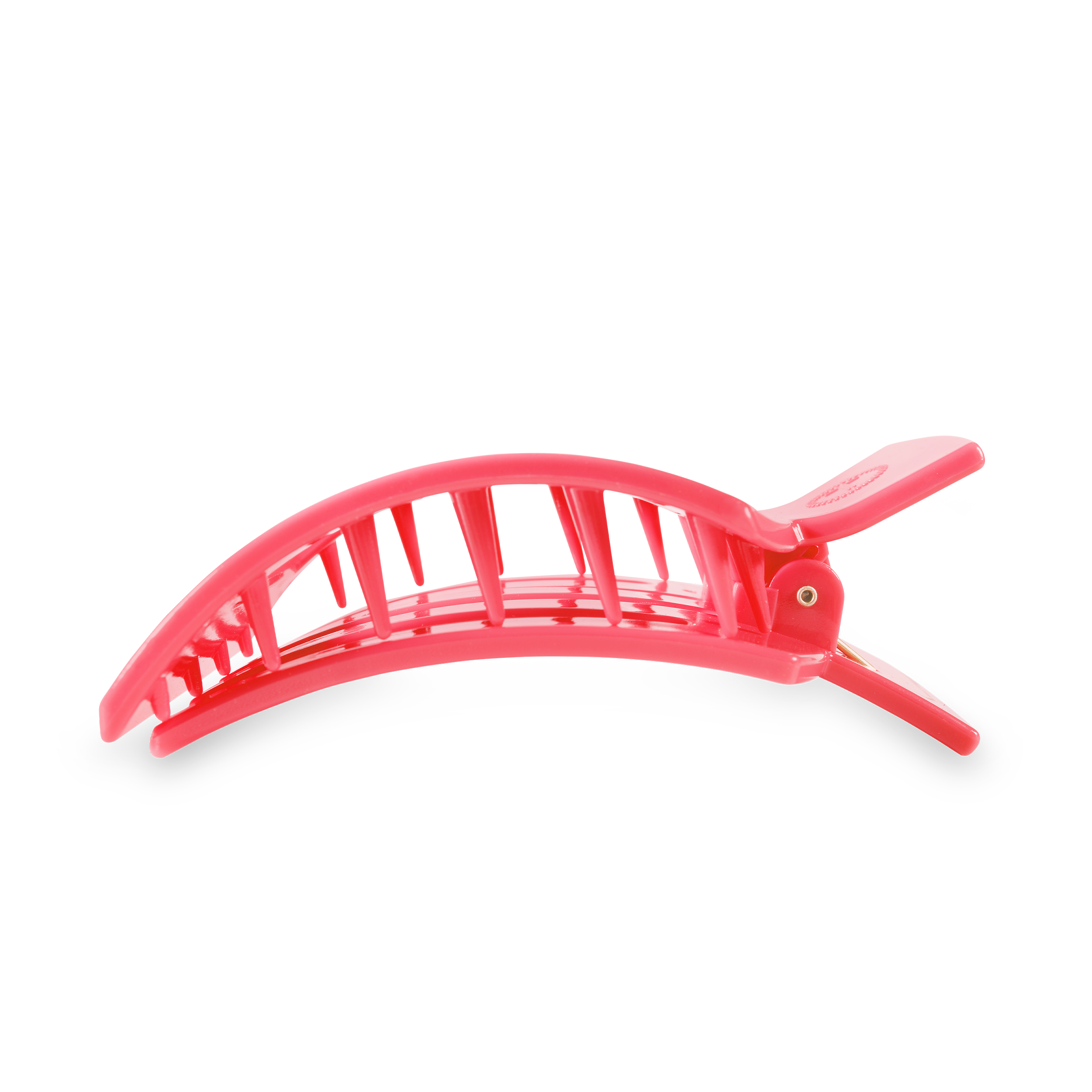 Flat Square Hair Clip | Large | Bikini Boardroom showing bendable teeth for a secure yet gentle hold