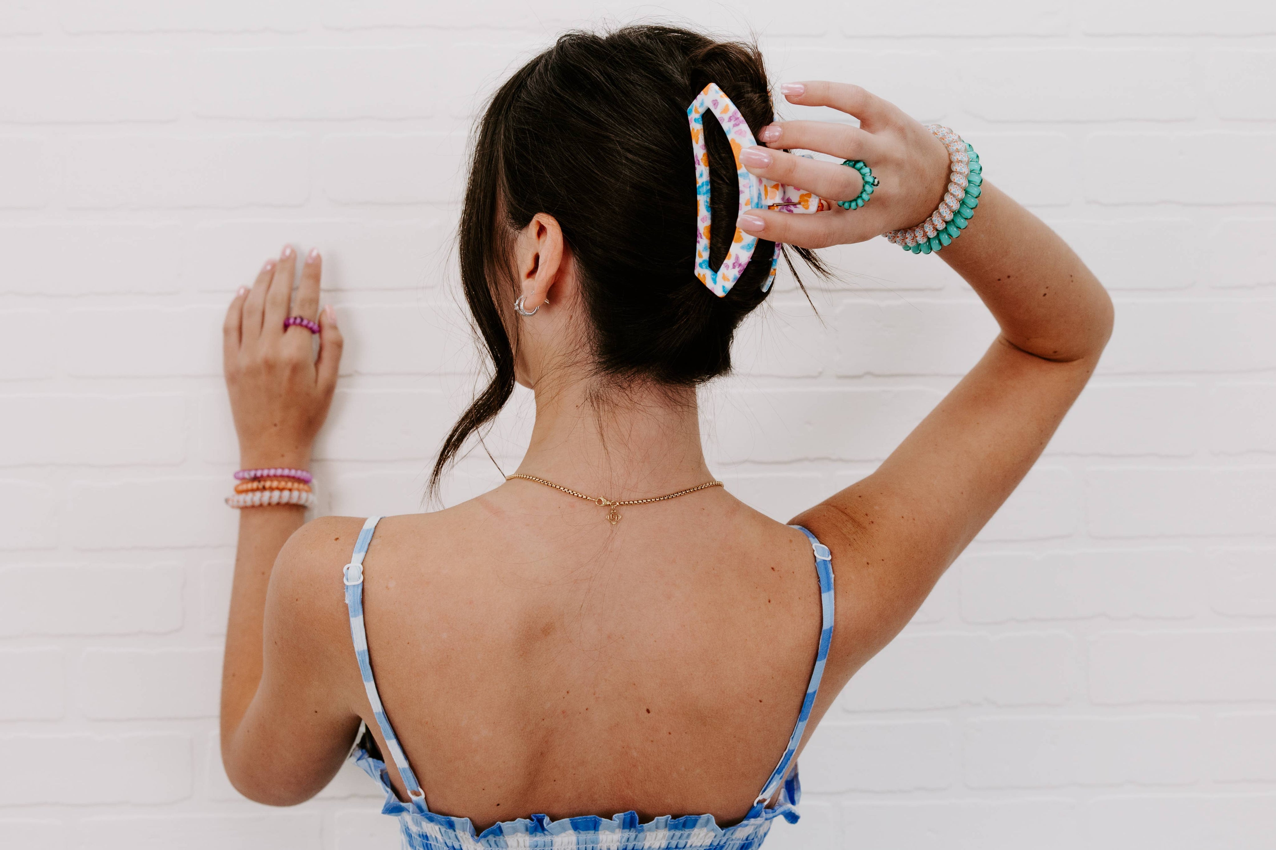 Open Hair Clip | Large | Fluttering By showing sold as an individual clip