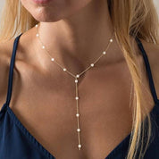 Pearl Y-Drop Neckalce
