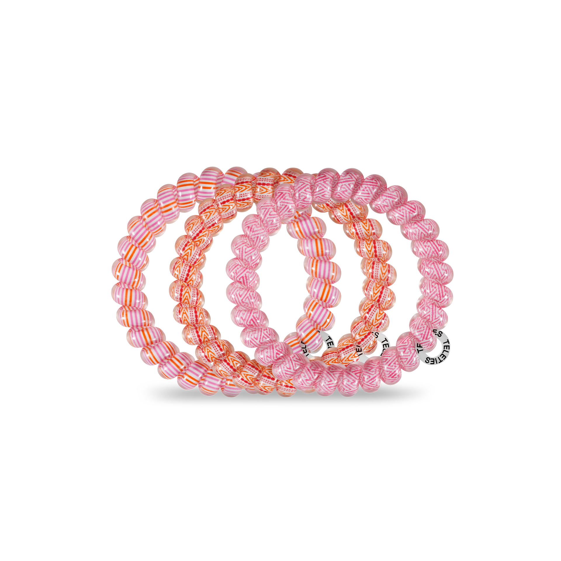 Spiral Hair Coils | Large | Frose showing strong grip, no rip spiral hair tie