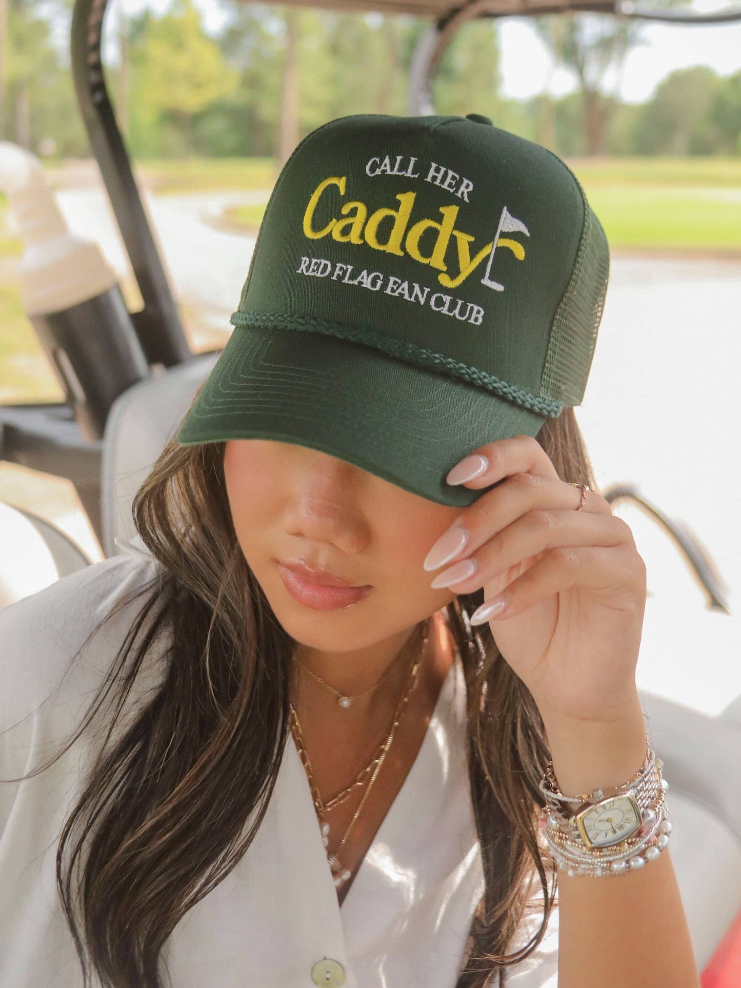 CALL HER CADDY TRUCKER HAT