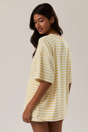 Yellow Striped T-Shirt