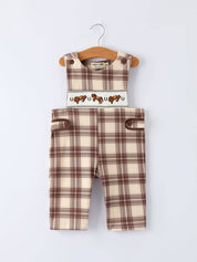Western Horse Baby Boy Romper