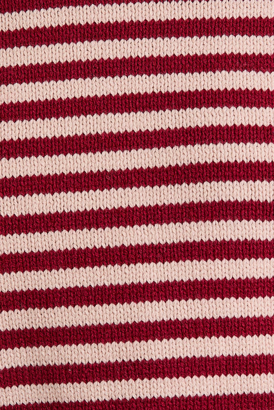 Burgundy & Pink Stripe Sweater & Pants Set