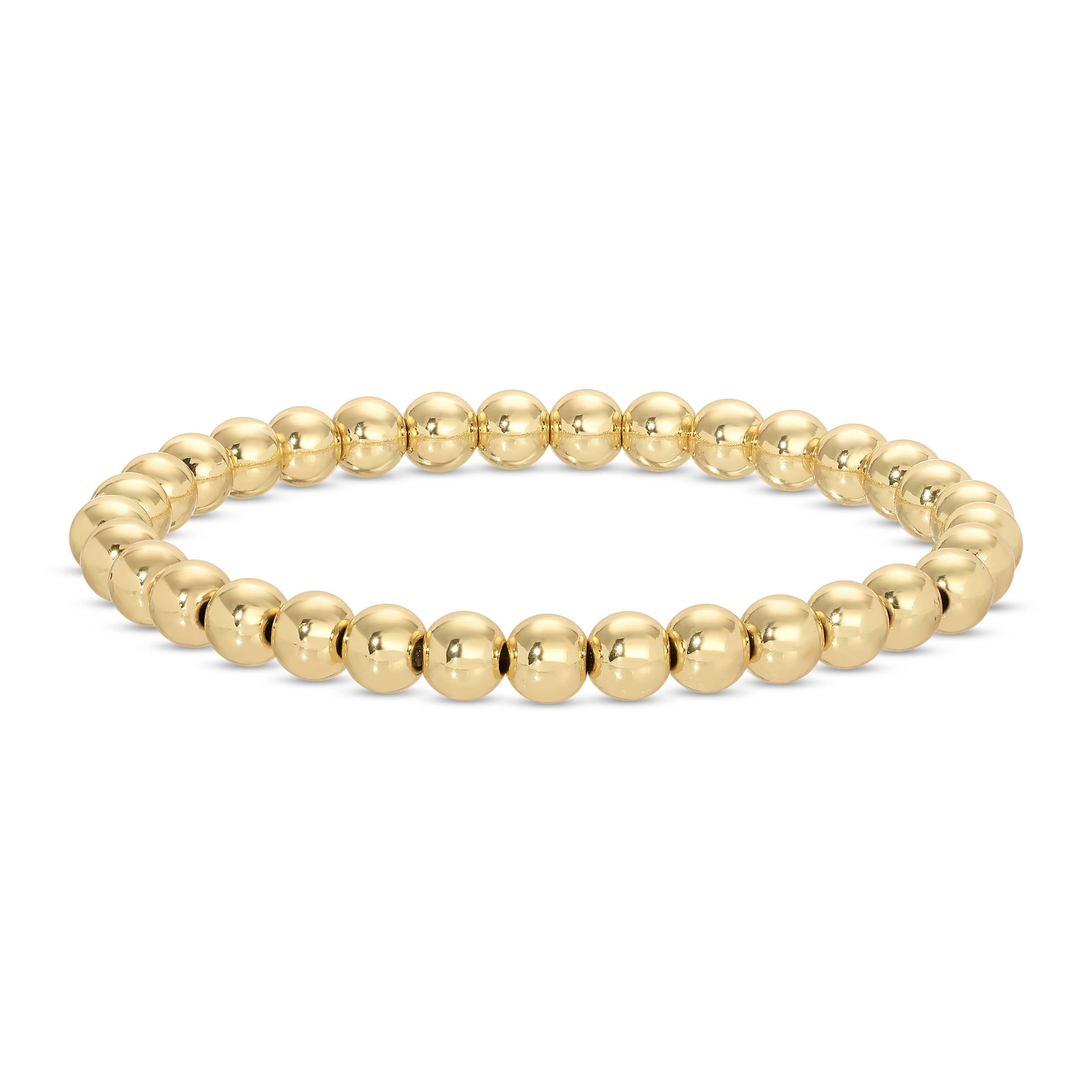 6mm Beaded Bracelet