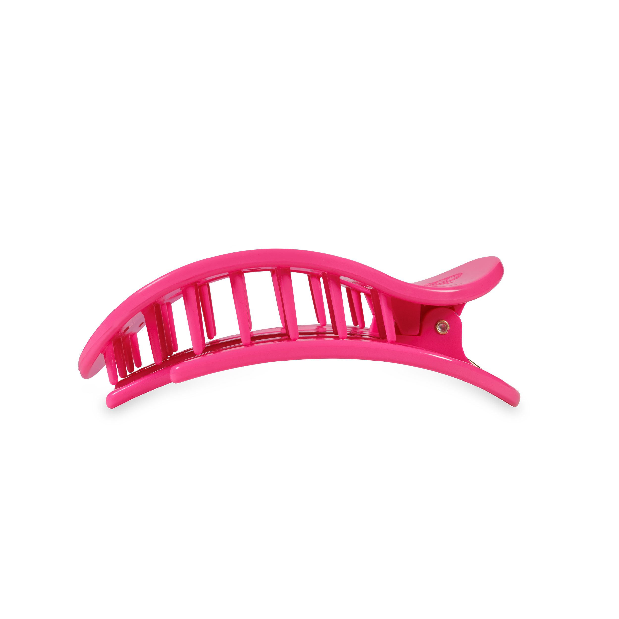 Flat Round Hair Clip | Medium | Tropical Punch