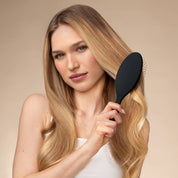 Recycled Plastic Wet & Dry Brush- Black