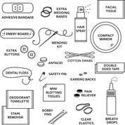 Velvet Minimergency Kit for Bridesmaids