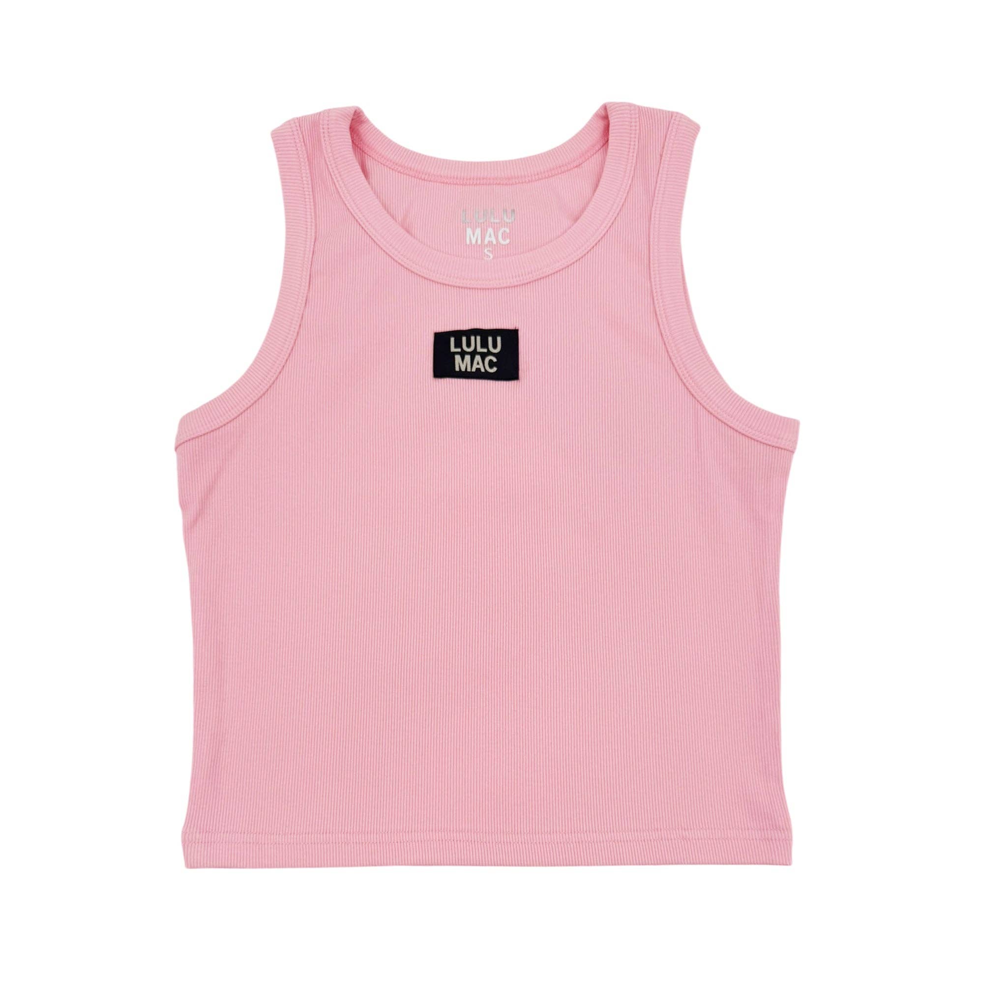 Light Pink Tank Lulu Mac — sleeveless