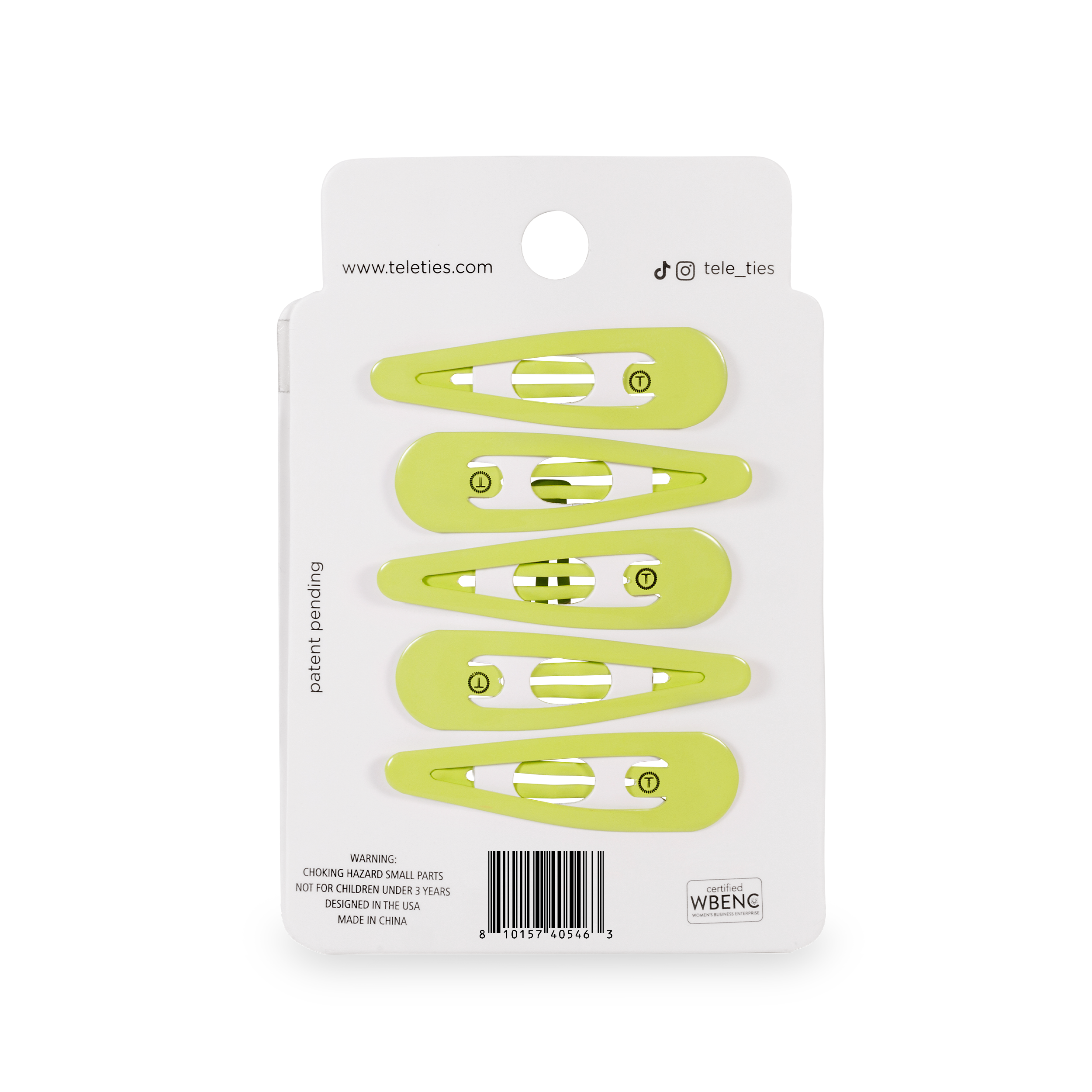 Snap Clip | Summer Brights | 6 Count