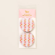 On the Road Car Coaster Set-Petal Parade Pink