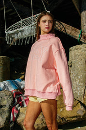 Pray Camouflage Mock Neck