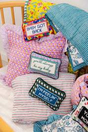 Be My Baby Mini Needlepoint Pillow